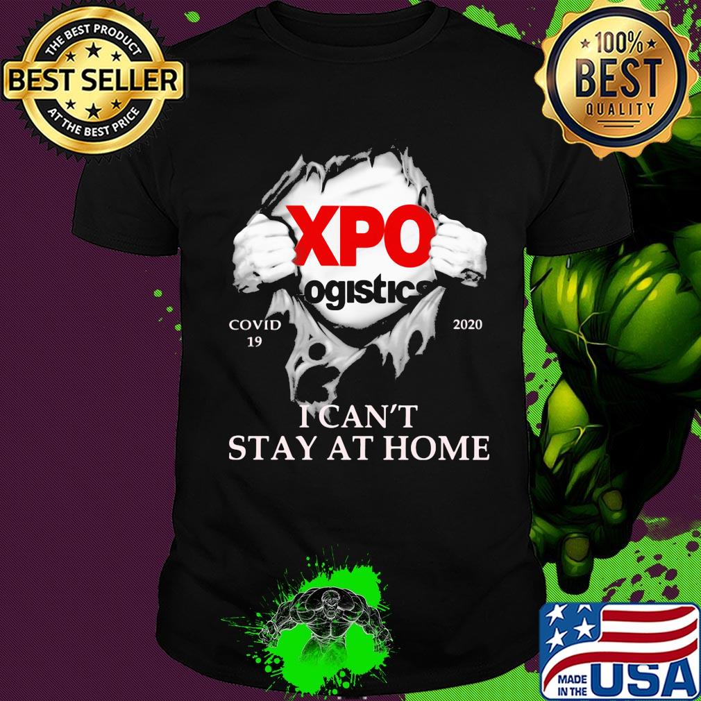 Xpo logistics covid-19 2020 i can’t stay at home hand shirt