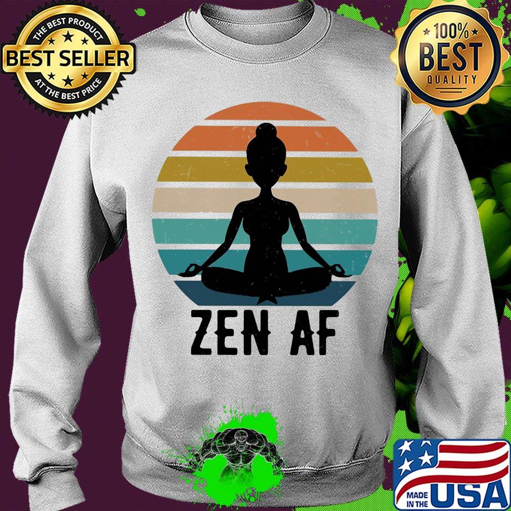 Yoga woman zen af vintage s Sweater Yoga woman zen af vintage s Sweater