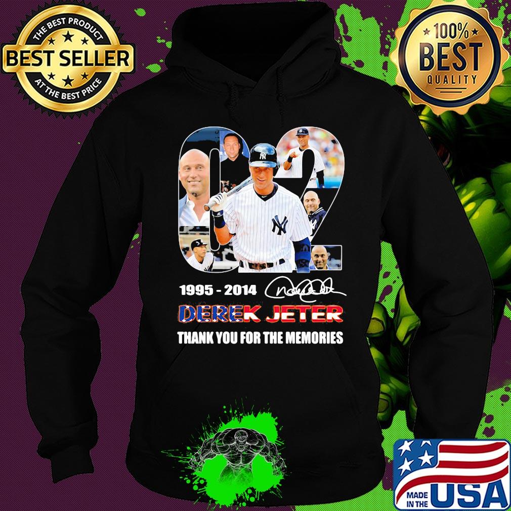 02 1995 2014 derek jeter thank you for the memories signature s Hoodie 02 1995 2014 derek jeter thank you for the memories signature s Hoodie