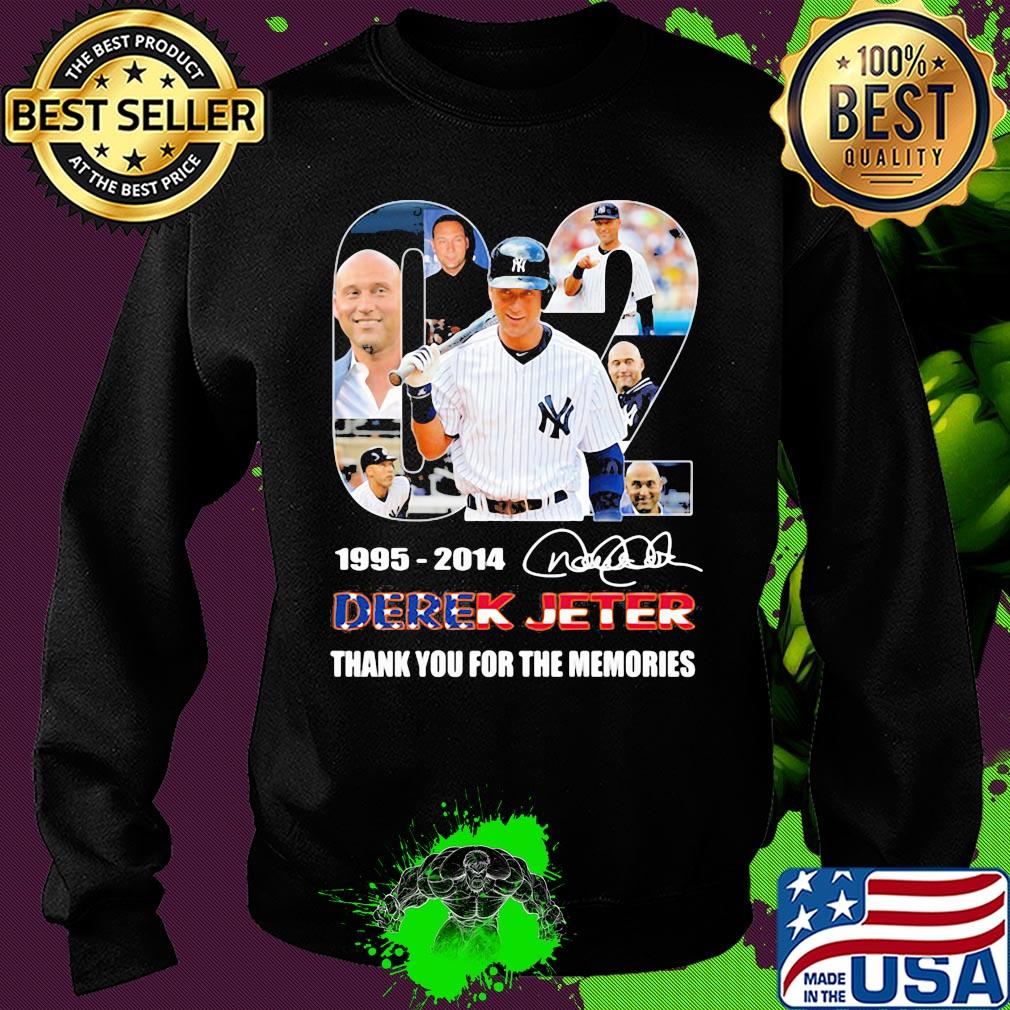 02 1995 2014 derek jeter thank you for the memories signature s Sweater 02 1995 2014 derek jeter thank you for the memories signature s Sweater