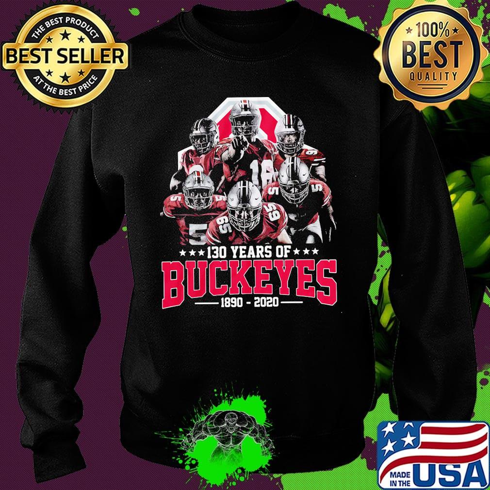 130 years of ohio state buckeyes 1890 2020 stars s Sweater 130 years of ohio state buckeyes 1890 2020 stars s Sweater