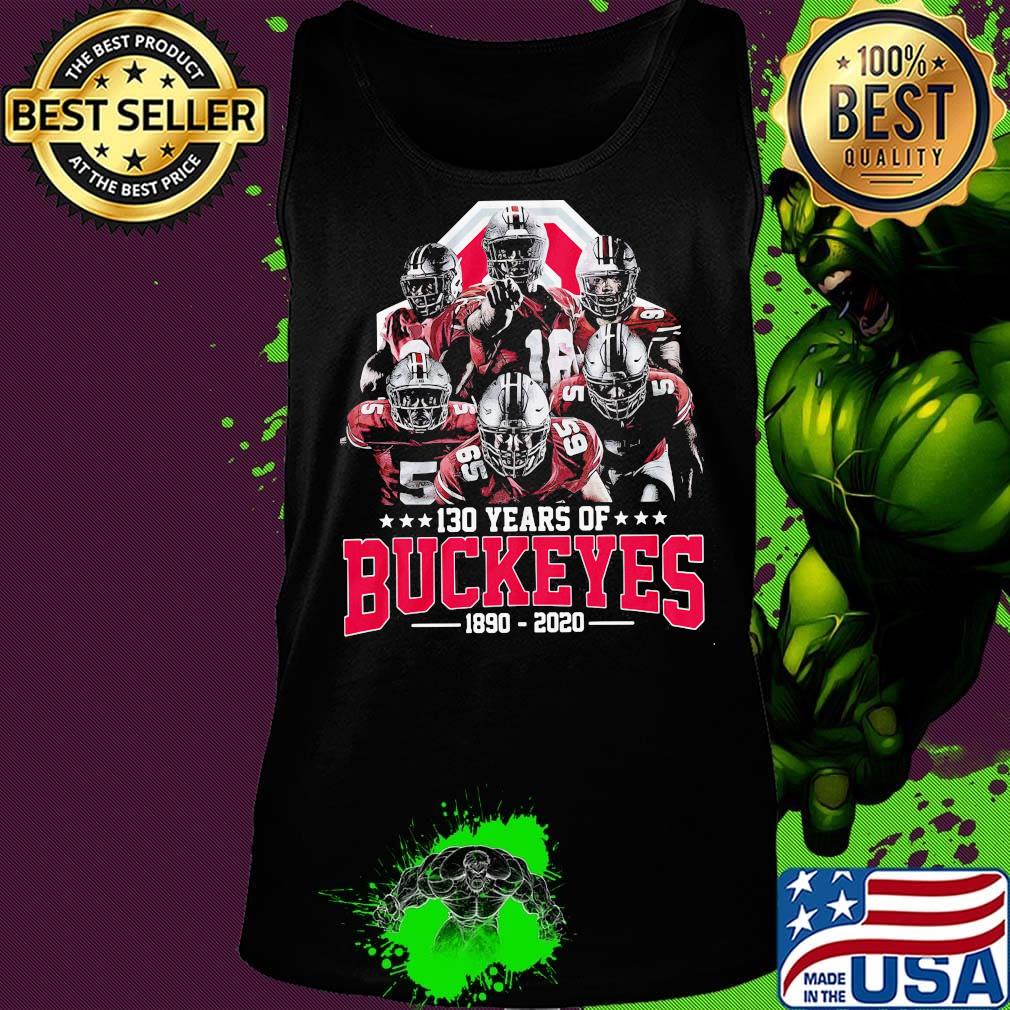 130 years of ohio state buckeyes 1890 2020 stars s Tank top 130 years of ohio state buckeyes 1890 2020 stars s Tank top