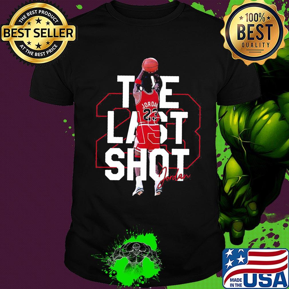 23 michael jordan the last shot basketball signature shirt
