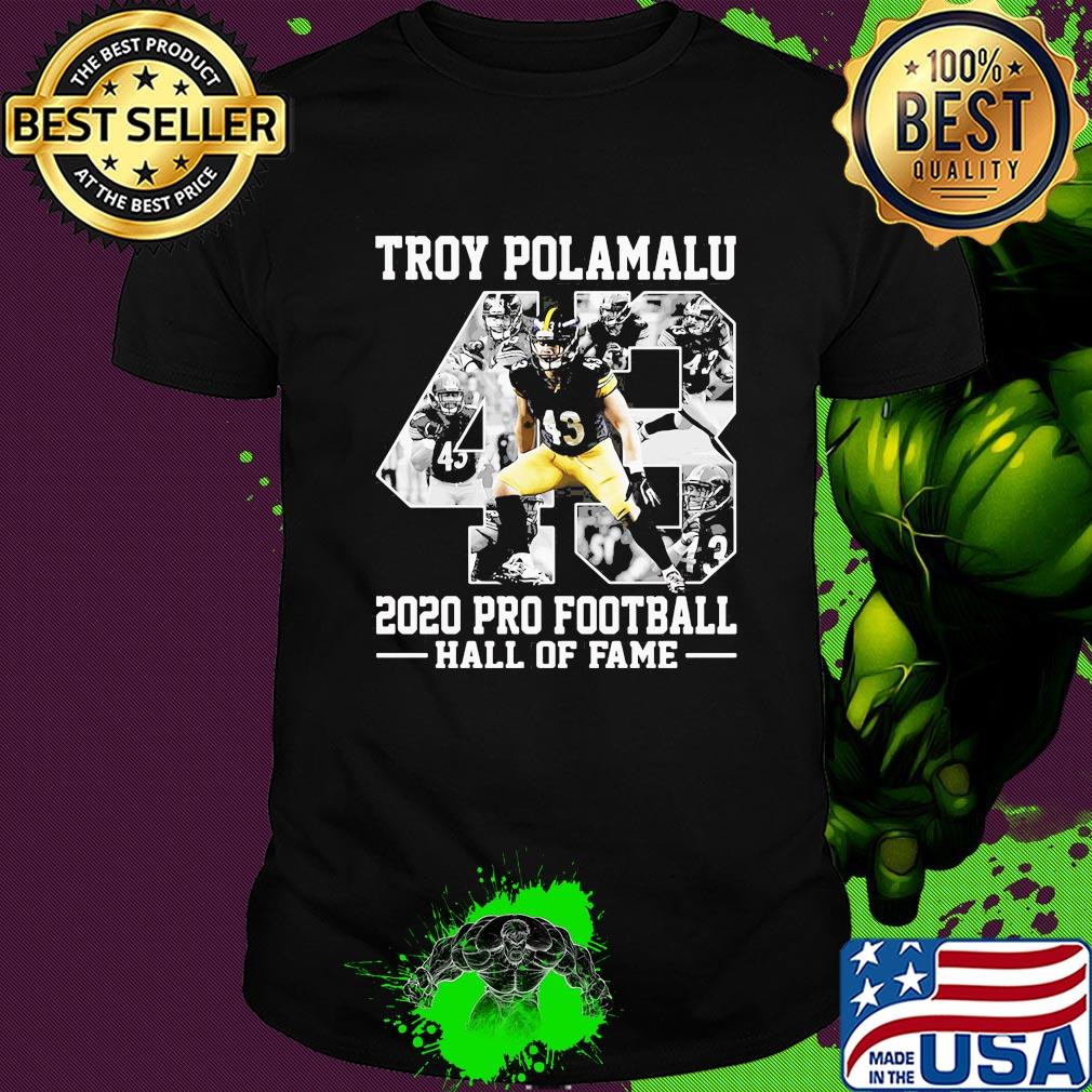 43 troy polamalu 2020 pro football hall of fame shirt
