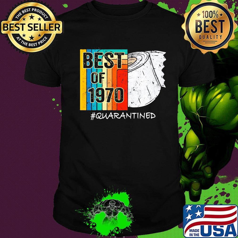 50Th Birthday best of 1970 quarantined shirt