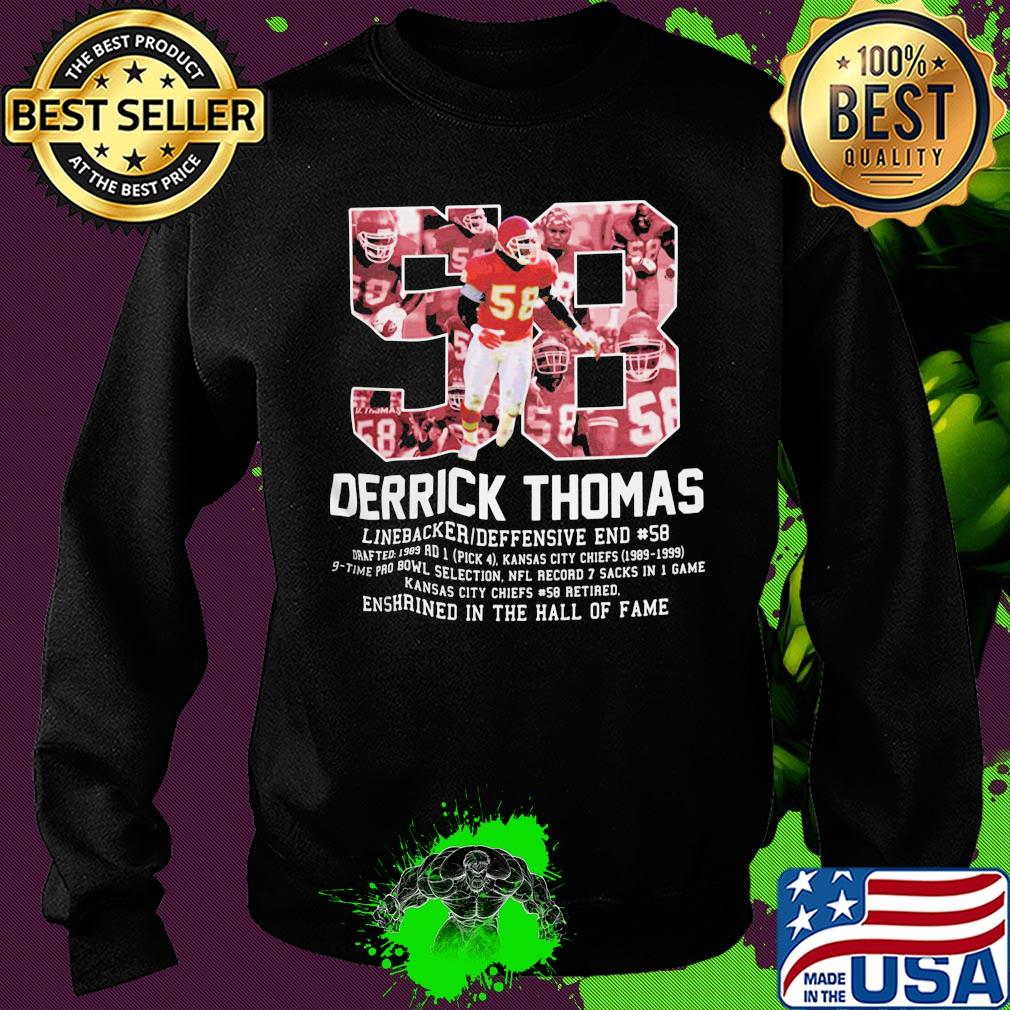 58 derrick thomas kansas city football linebacker jersey s Sweater 58 derrick thomas kansas city football linebacker jersey s Sweater