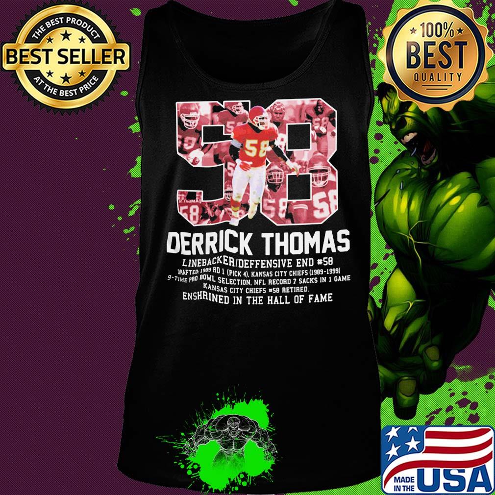 58 derrick thomas kansas city football linebacker jersey s Tank top 58 derrick thomas kansas city football linebacker jersey s Tank top