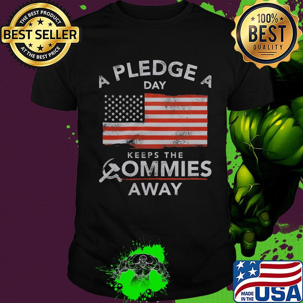 A people a day keeps the commies away American flag veteran Independence Day shirt