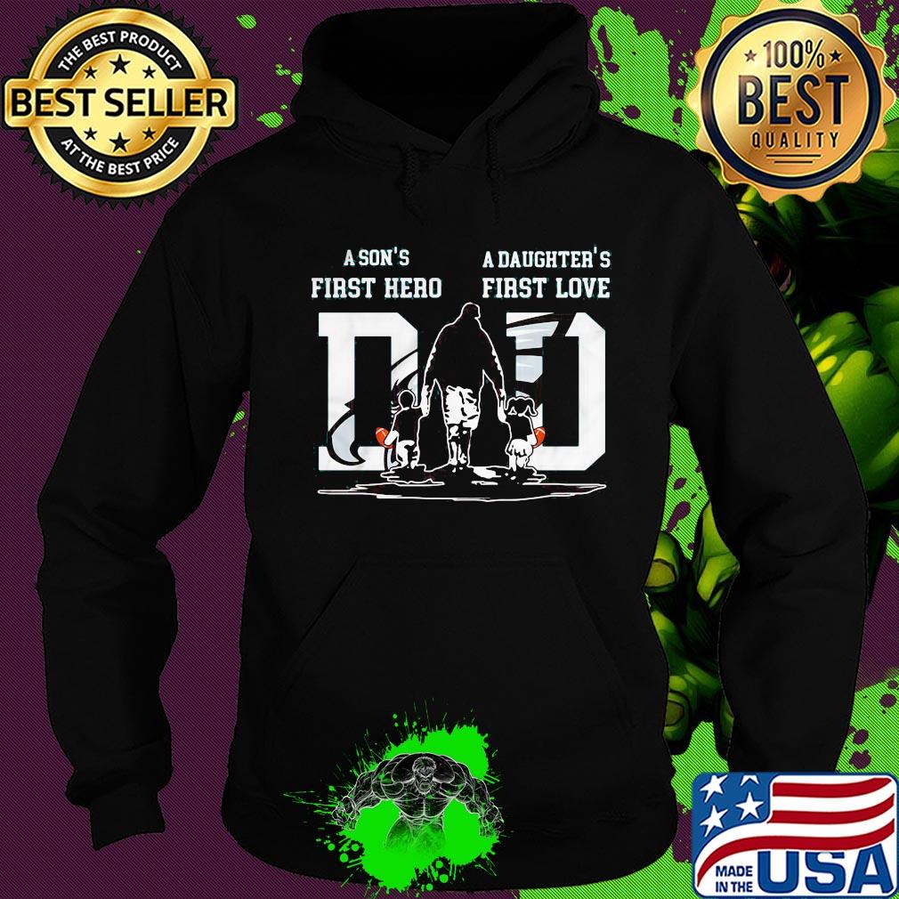 A son's first hero a daughter's first love dad philadelphia eagles happy father's day s Hoodie A son's first hero a daughter's first love dad philadelphia eagles happy father's day s Hoodie