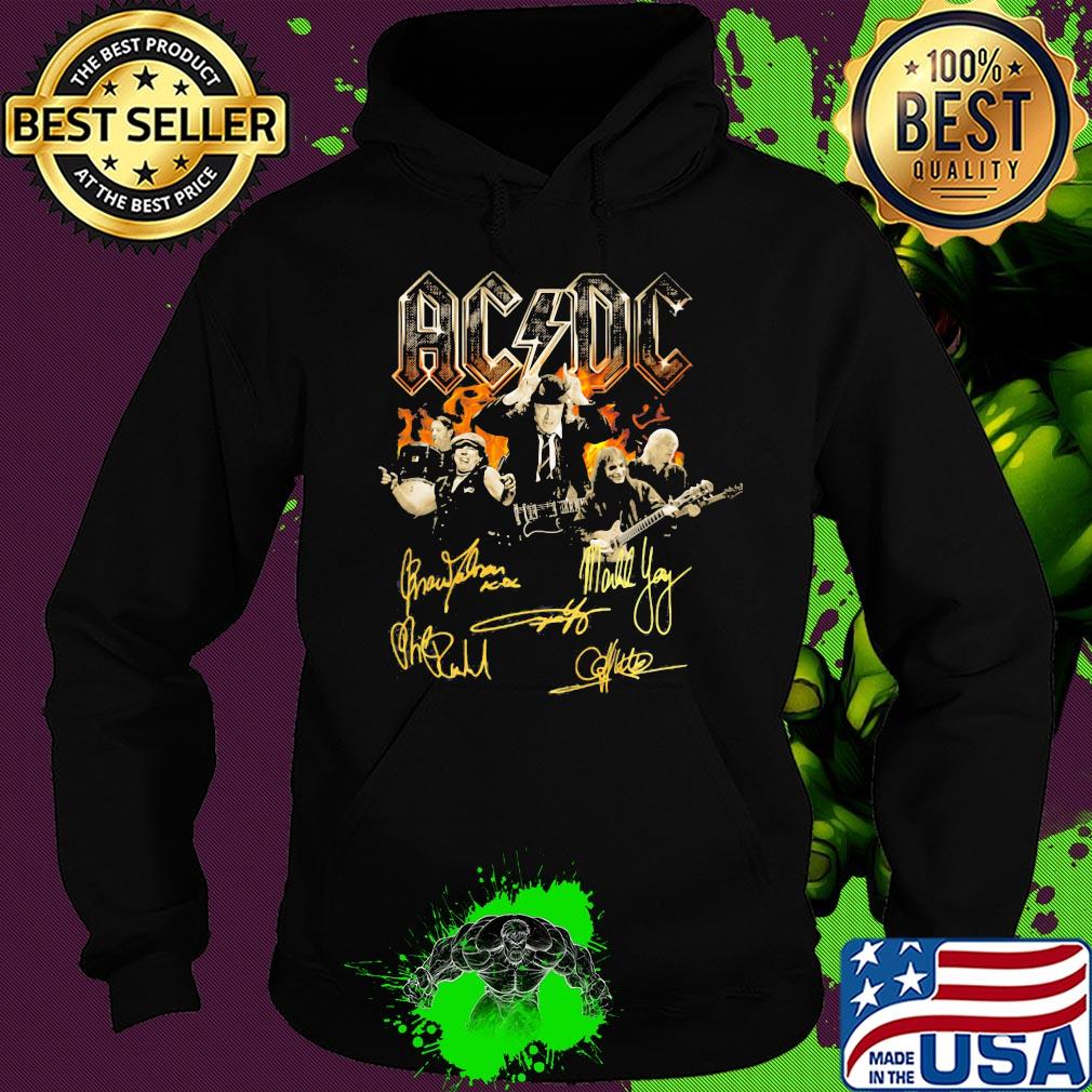 Ac/dc band members signatures s Hoodie Ac/dc band members signatures s Hoodie
