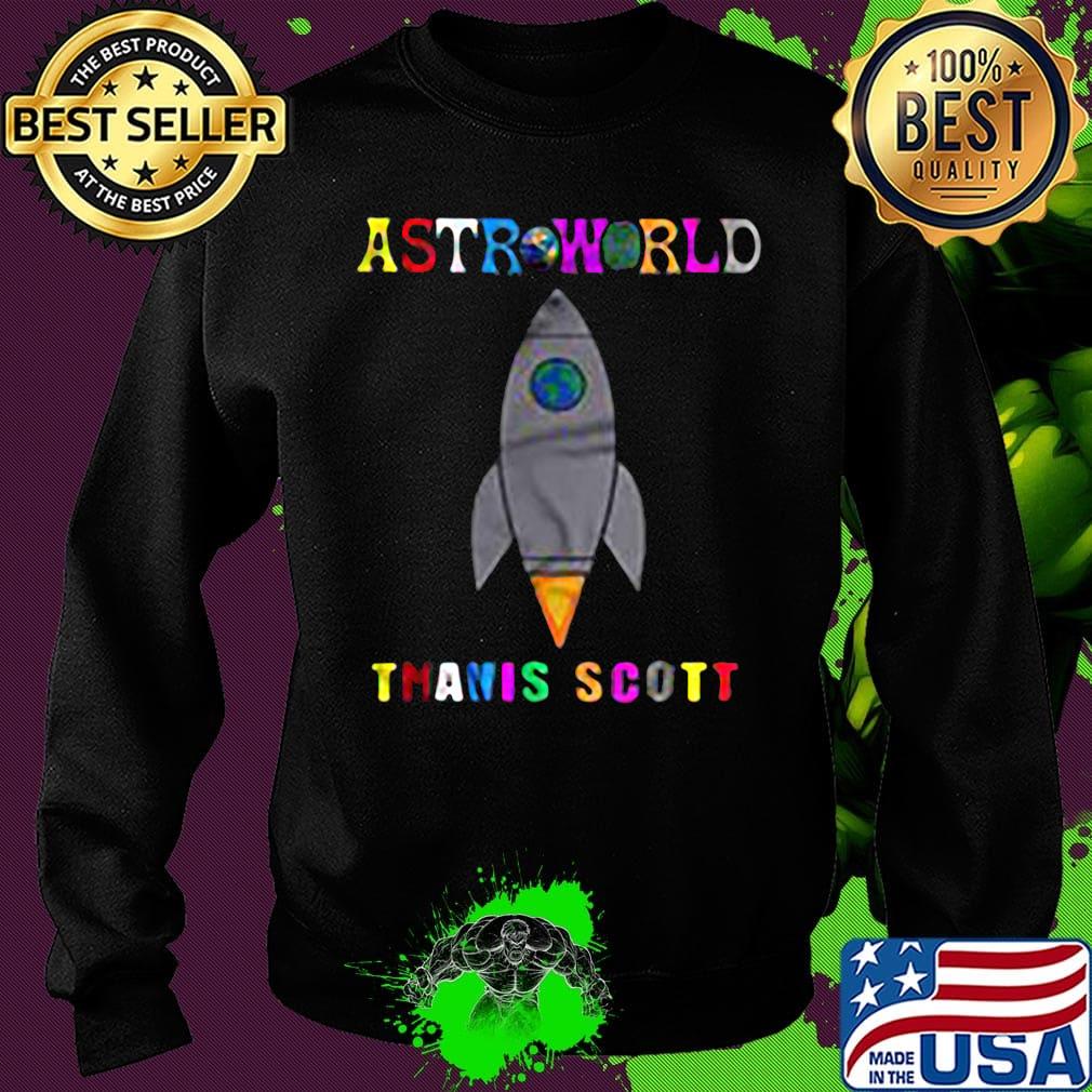 Astroworld Travis Scott Rocket Poster Version s Sweater Astroworld Travis Scott Rocket Poster Version s Sweater