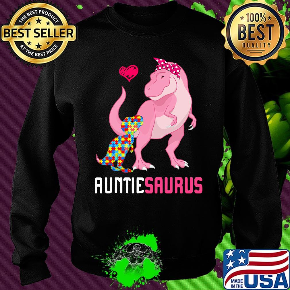 Auntie Sarus Mother And Baby Dinosaur LGBT Shirt Sweater Auntie Sarus Mother And Baby Dinosaur LGBT Shirt Sweater