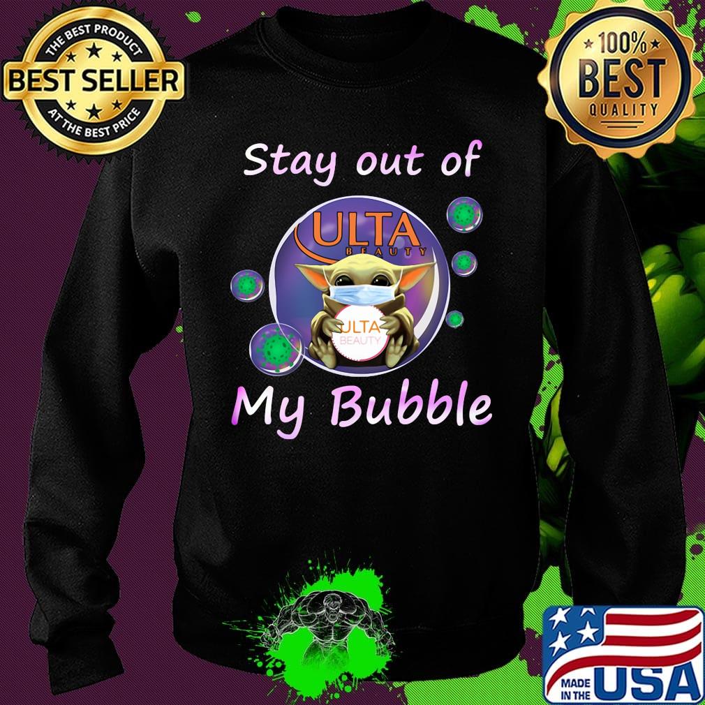 Baby yoda mask hug ulta beauty stay out of my bubble covid-19 s Sweater Baby yoda mask hug ulta beauty stay out of my bubble covid-19 s Sweater
