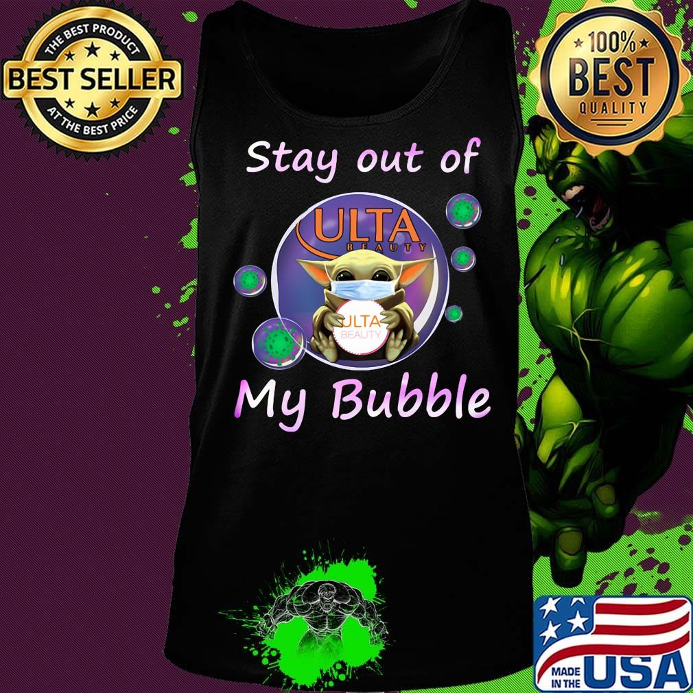 Baby yoda mask hug ulta beauty stay out of my bubble covid-19 s Tank top Baby yoda mask hug ulta beauty stay out of my bubble covid-19 s Tank top