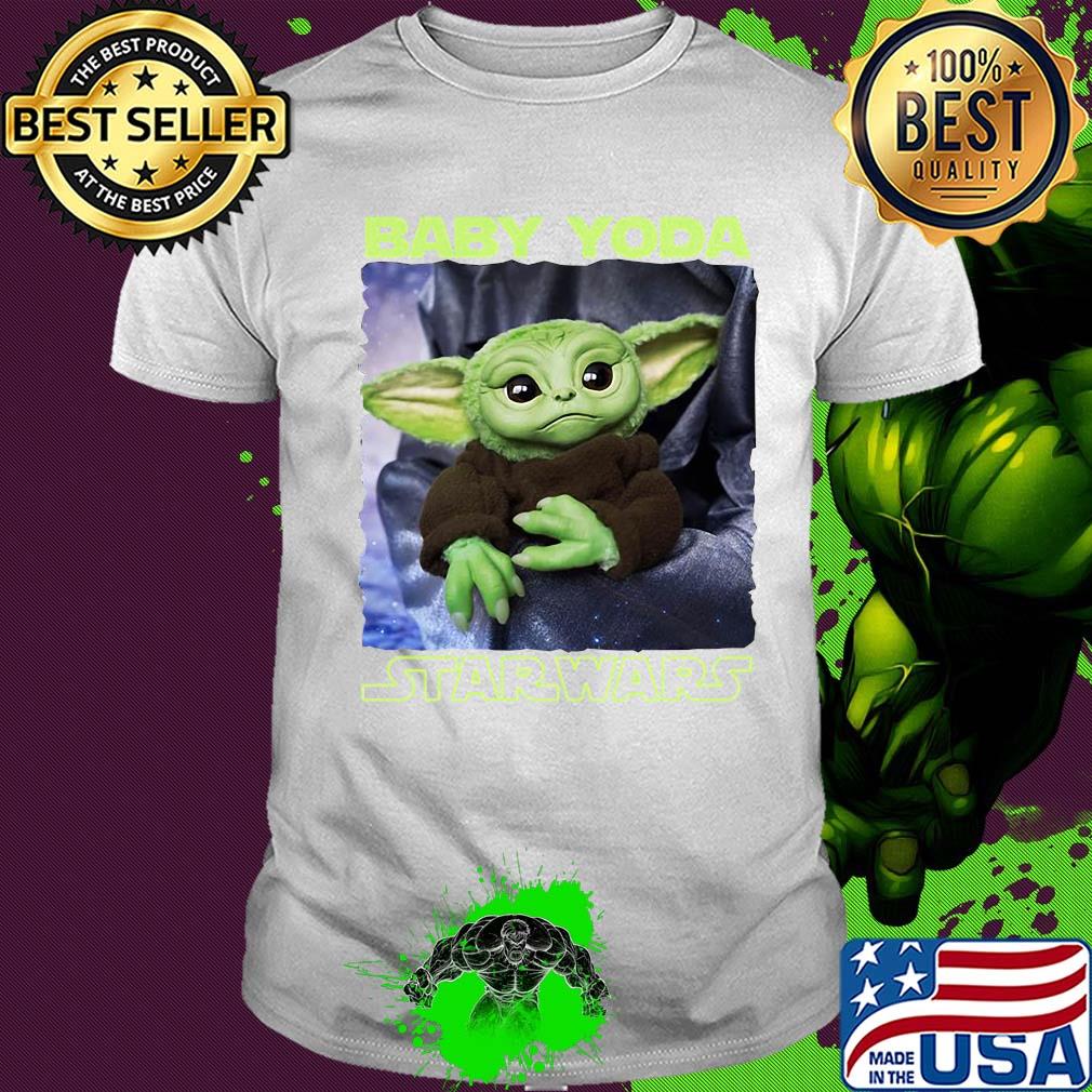 Baby yoda star wars cartoon shirt