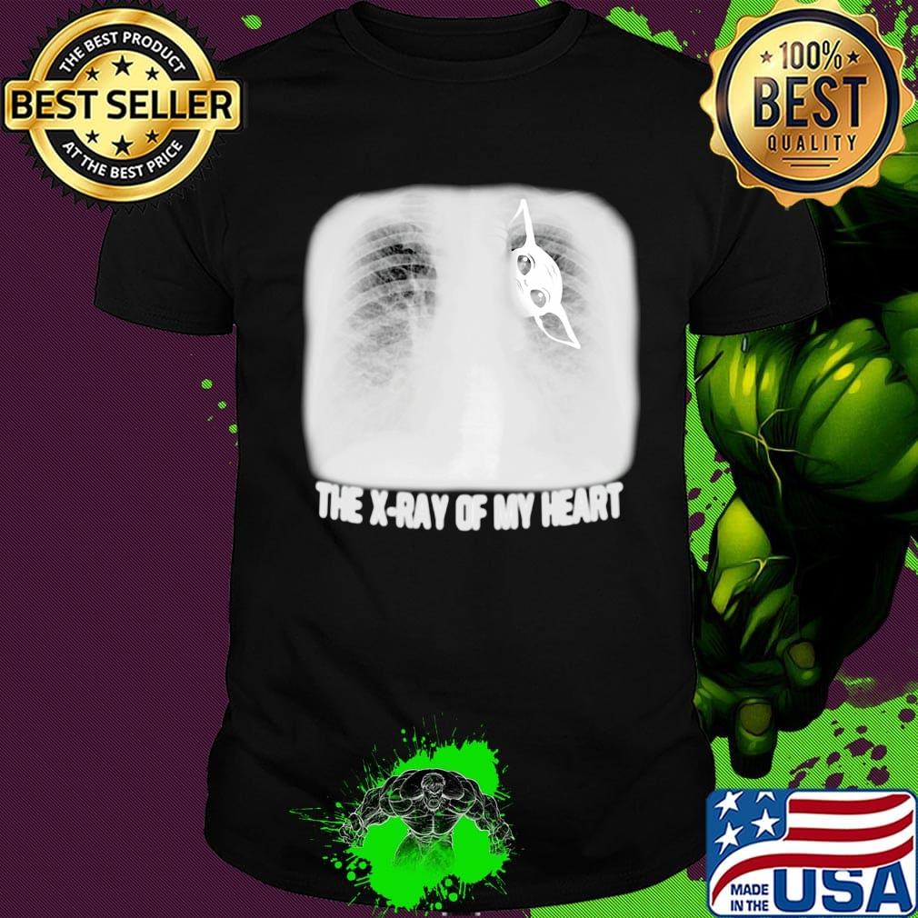 Baby yoda the x-ray of my heart shirt