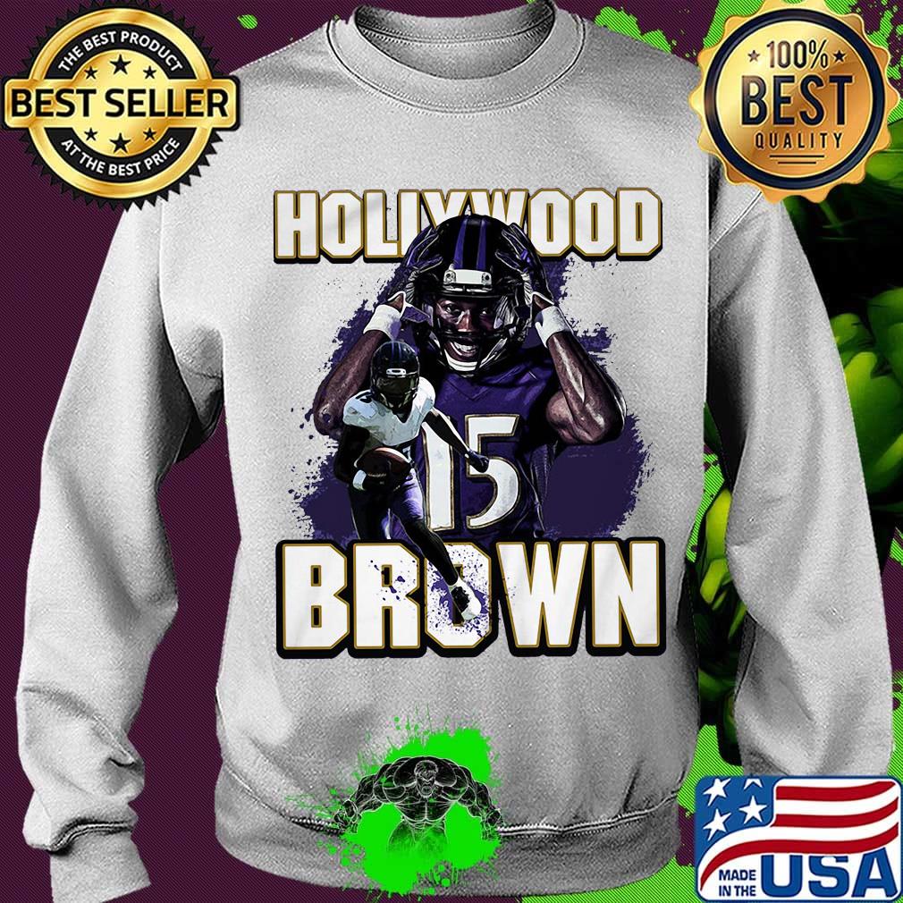 Baltimore ravens football team hollywood 15 brown s Sweater Baltimore ravens football team hollywood 15 brown s Sweater