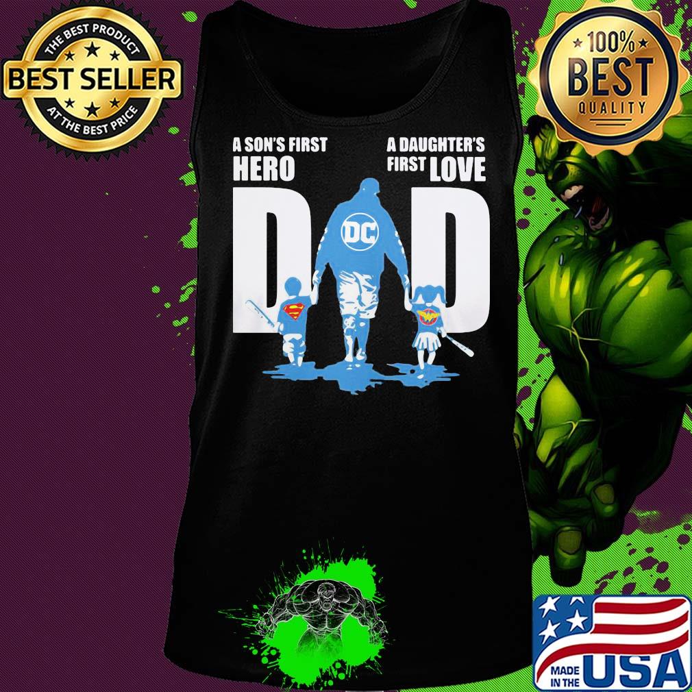Baseball a son's first hero a daughter's first love dad happy father's day superman s Tank top Baseball a son's first hero a daughter's first love dad happy father's day superman s Tank top