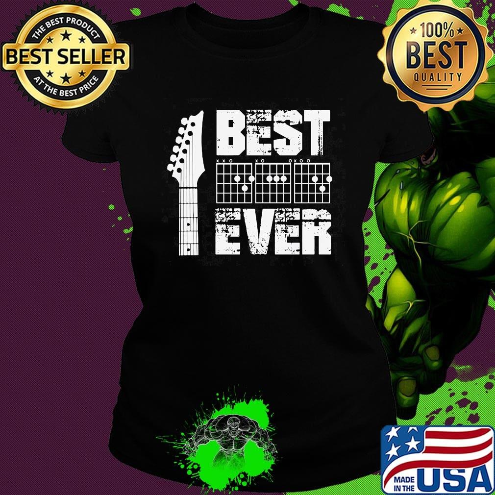 Best guitar dad ever music s Ladies tee Best guitar dad ever music s Ladies tee