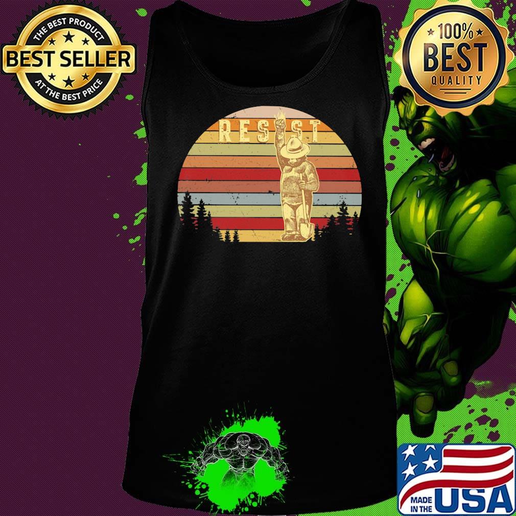 Bigfoot farmer resist vintage retro s Tank top Bigfoot farmer resist vintage retro s Tank top