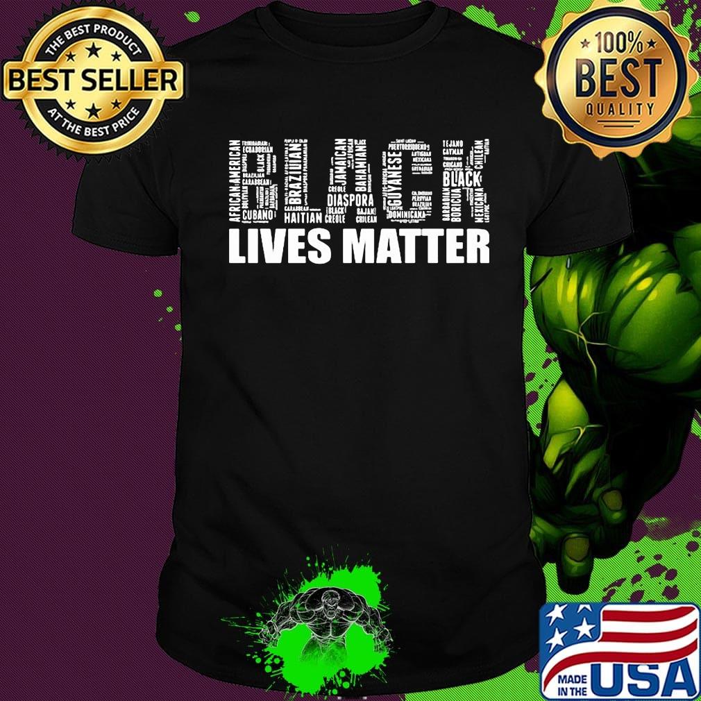 Black lives matter 2020 black shirt