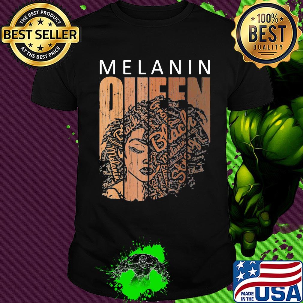 Black woman melanin queen juneteeth shirt