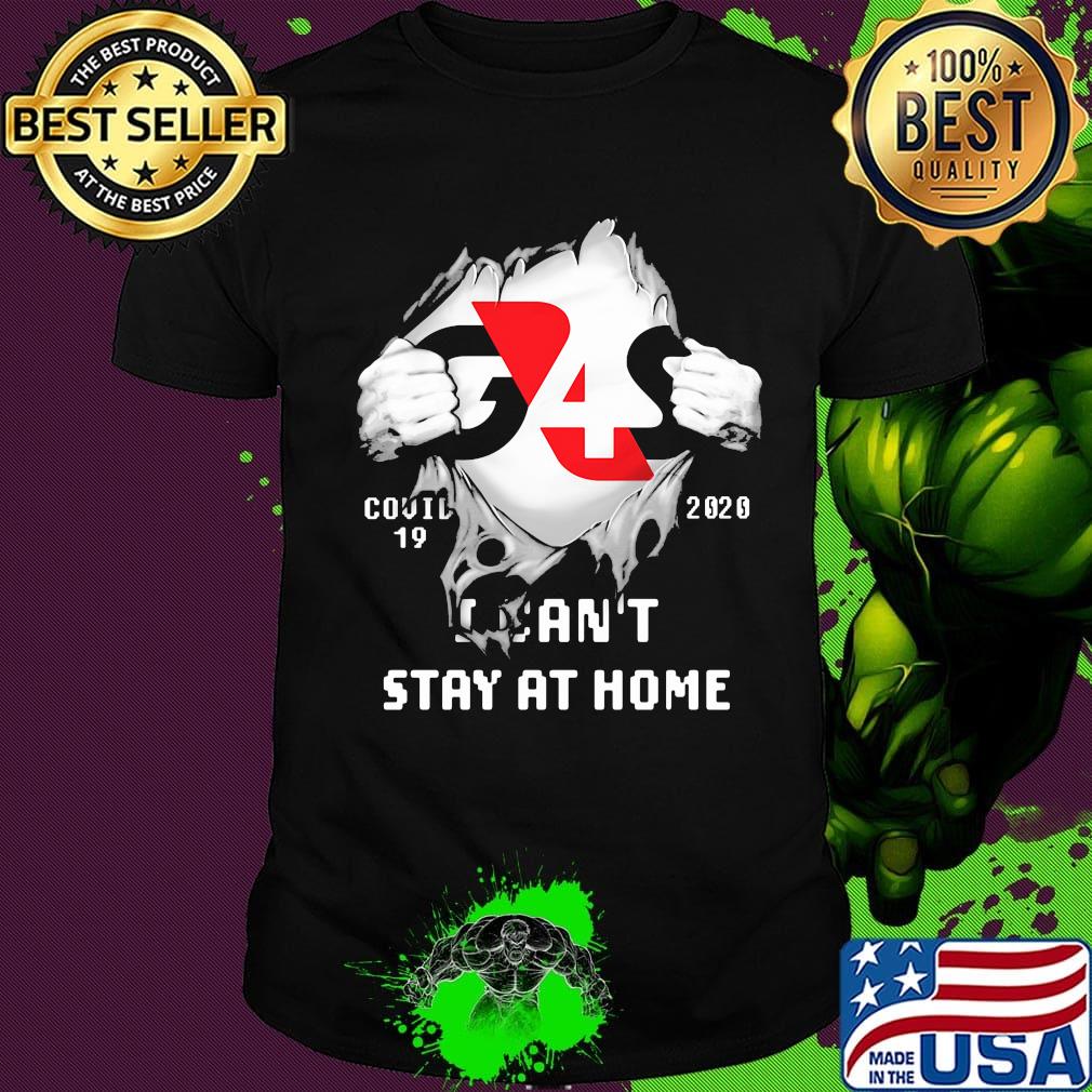 Blood insides gas covid-19 2020 i can't stay at home shirt