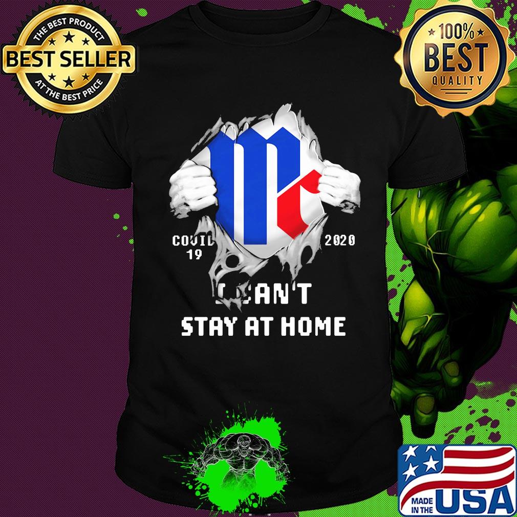 Blood insides mccormick covid-19 2020 I can't stay at home shirt