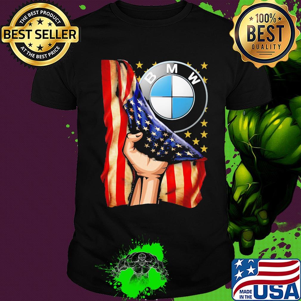 Bmw american flag independence day shirt