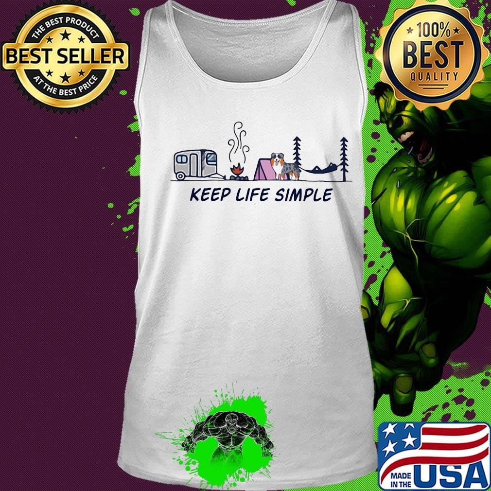Camping keep life simple corgi s Tank top Camping keep life simple corgi s Tank top