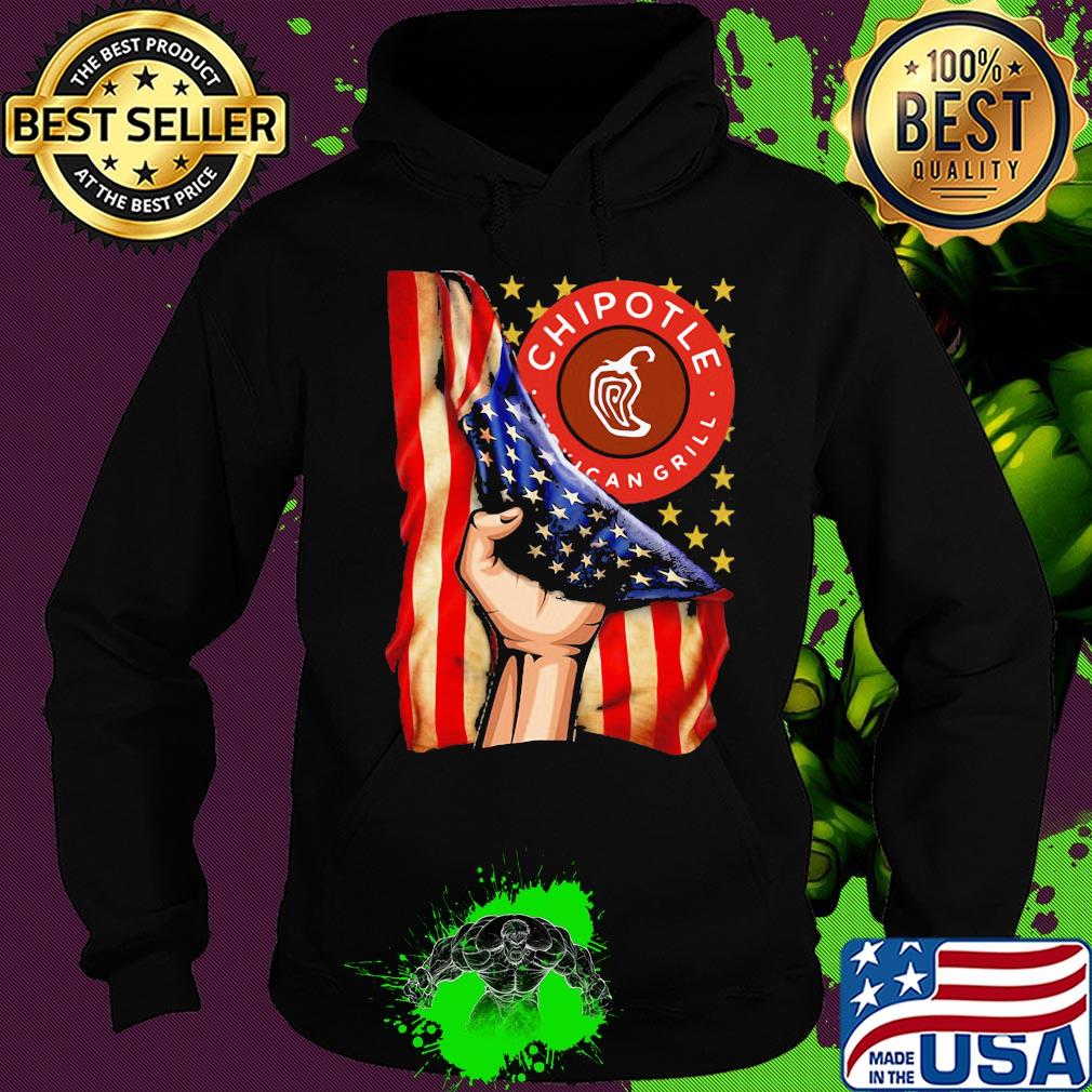Chipotle mexican grill american flag independence day s Hoodie Chipotle mexican grill american flag independence day s Hoodie