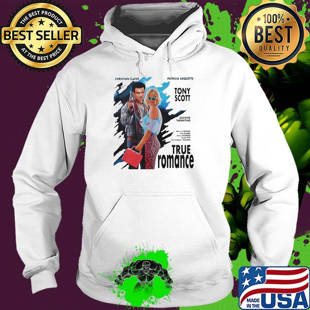 Christian slater patricia arquette tony scott quentin tarantino true romance s Hoodie Christian slater patricia arquette tony scott quentin tarantino true romance s Hoodie