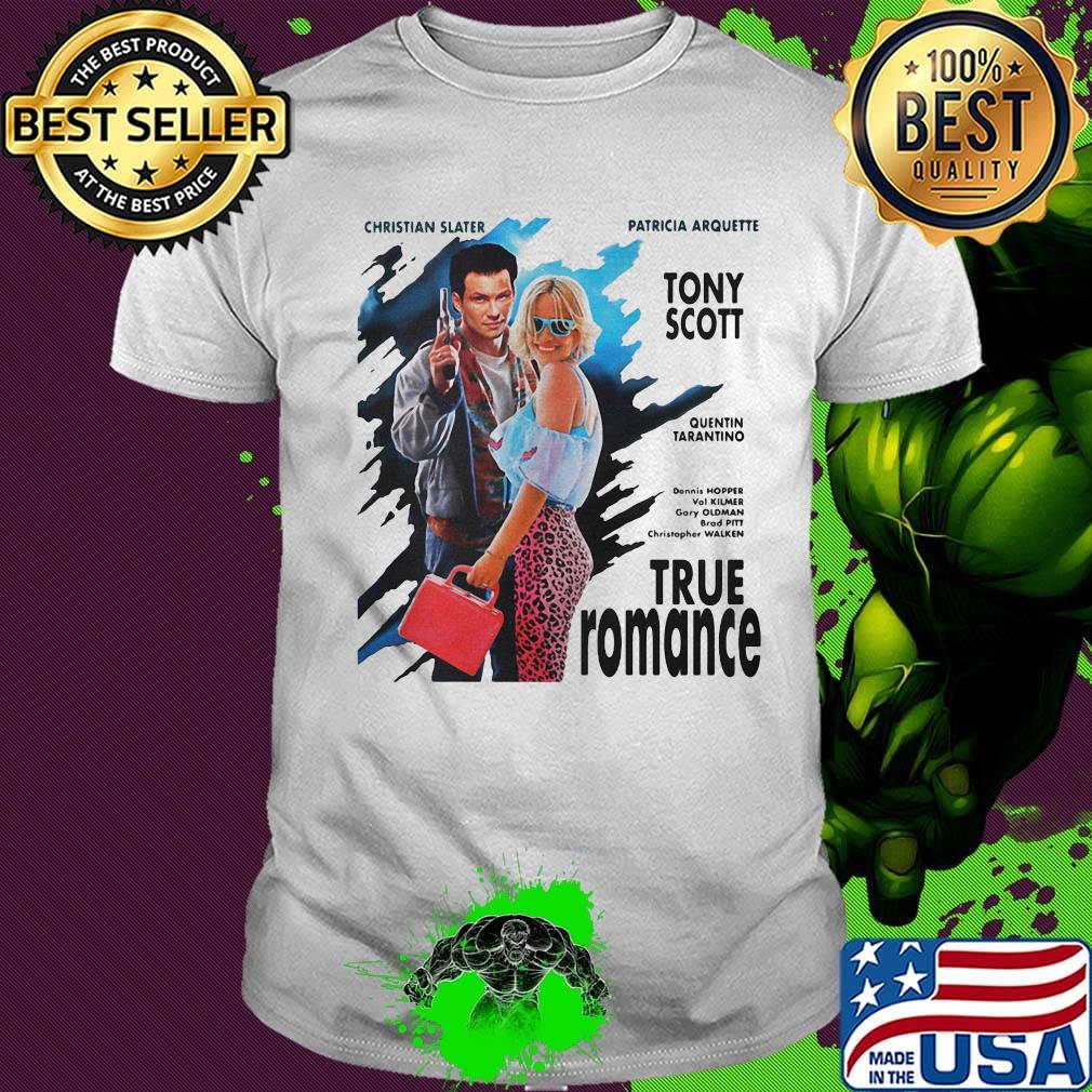 Christian slater patricia arquette tony scott quentin tarantino true romance shirt