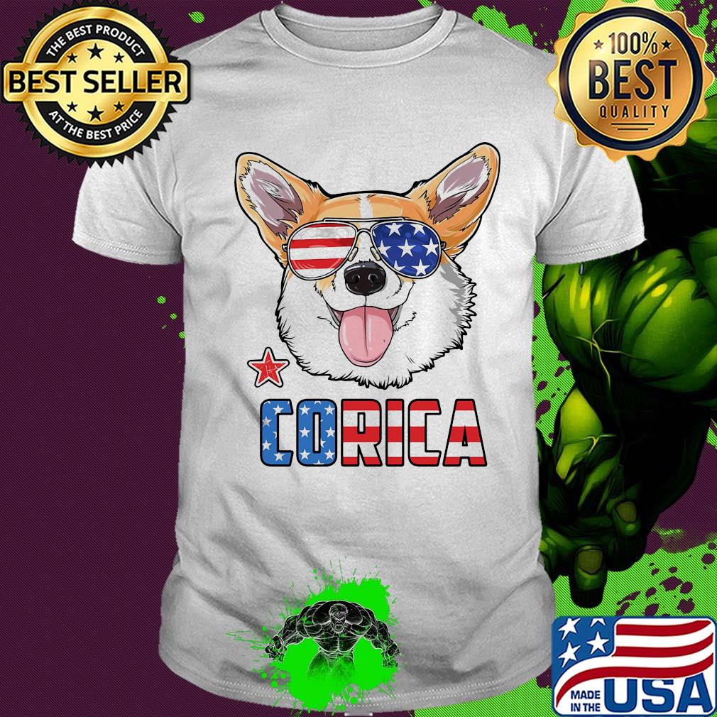 Corica American flag veteran Independence day shirt