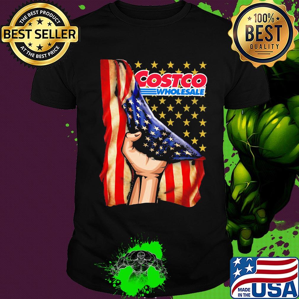 Costco wholesale american flag independence day shirt