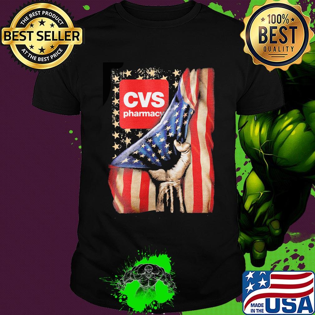 Cvs pharmacy american flag happy independence day shirt