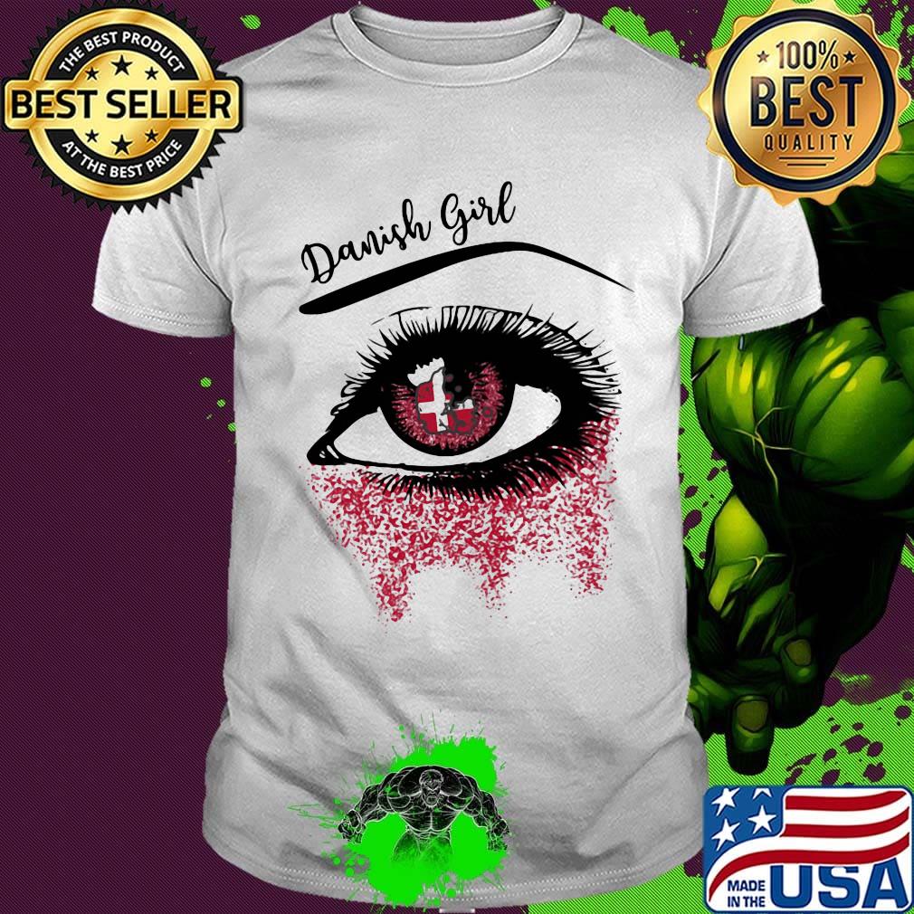 Denmark eye danish girl shirt