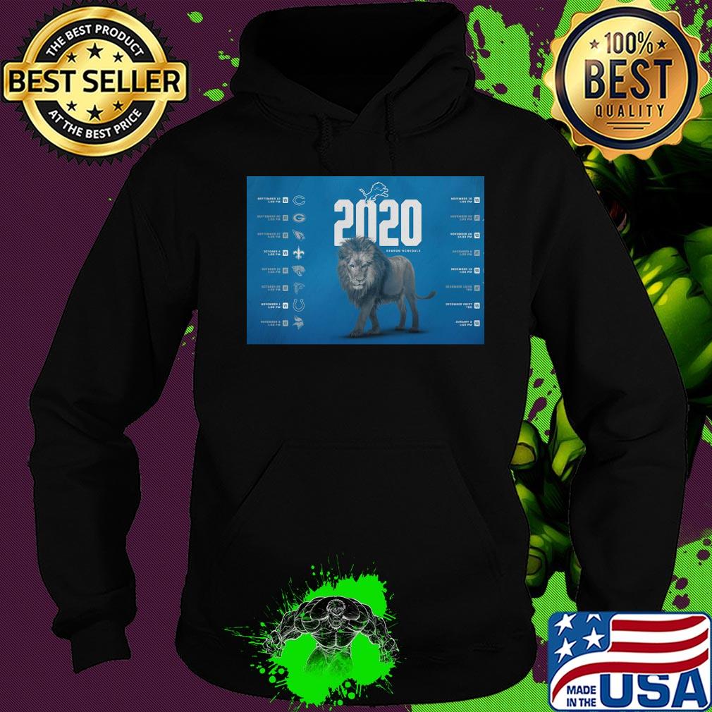 Detroit lions football 2020 season schedule s Hoodie Detroit lions football 2020 season schedule s Hoodie