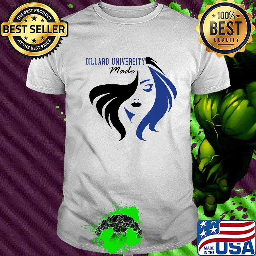 Dillard university made girl shirt