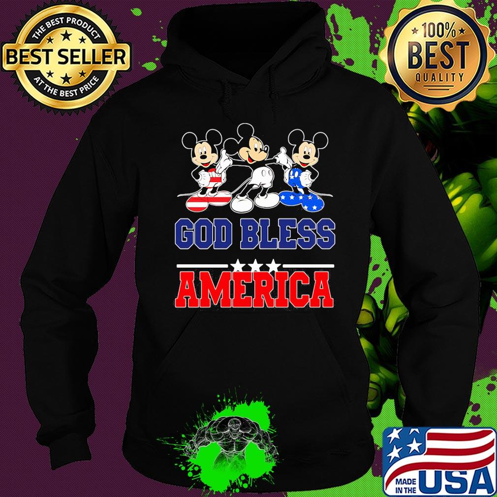 Disney mickey mouse god bless america happy independence day s Hoodie Disney mickey mouse god bless america happy independence day s Hoodie