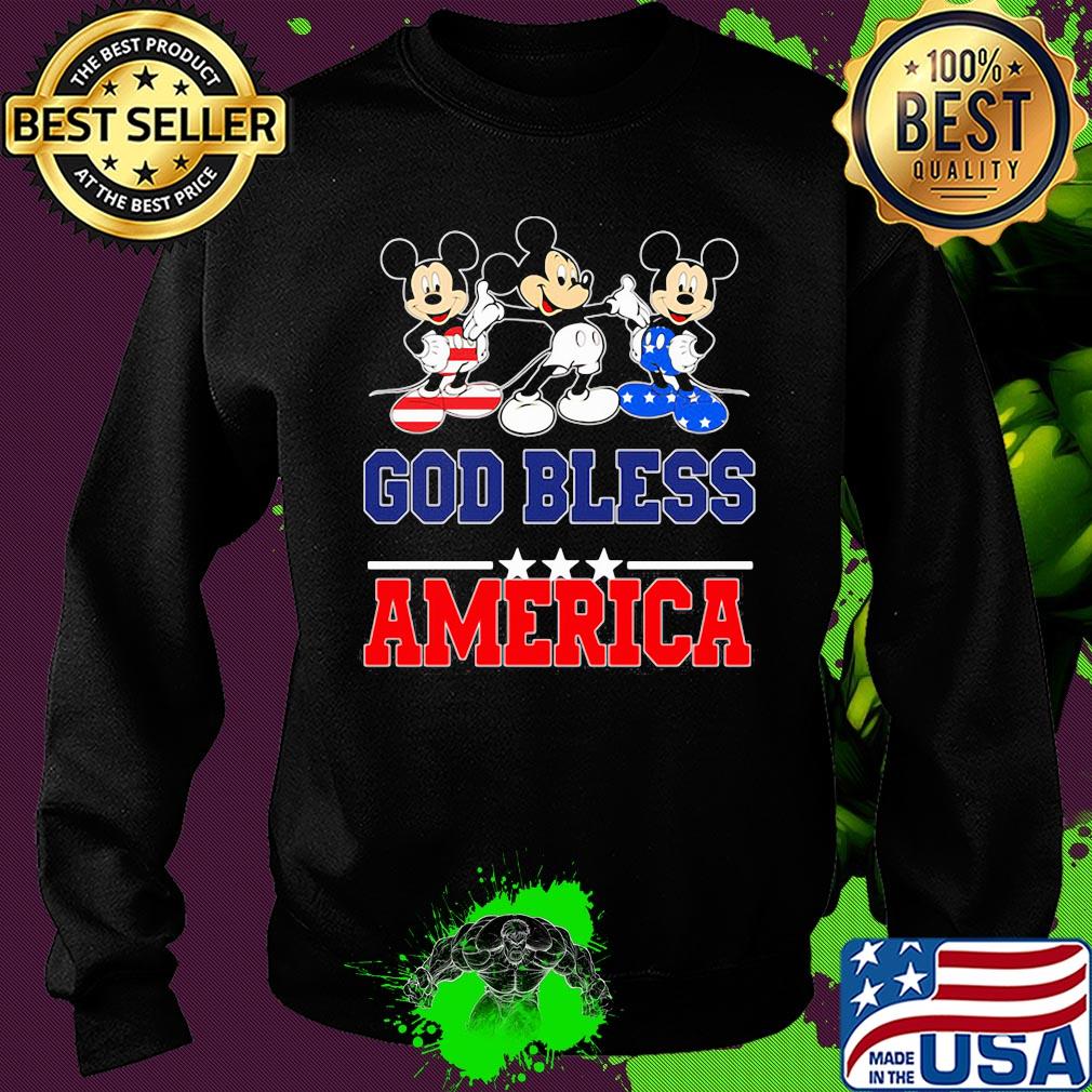 Disney mickey mouse god bless america happy independence day s Sweater Disney mickey mouse god bless america happy independence day s Sweater