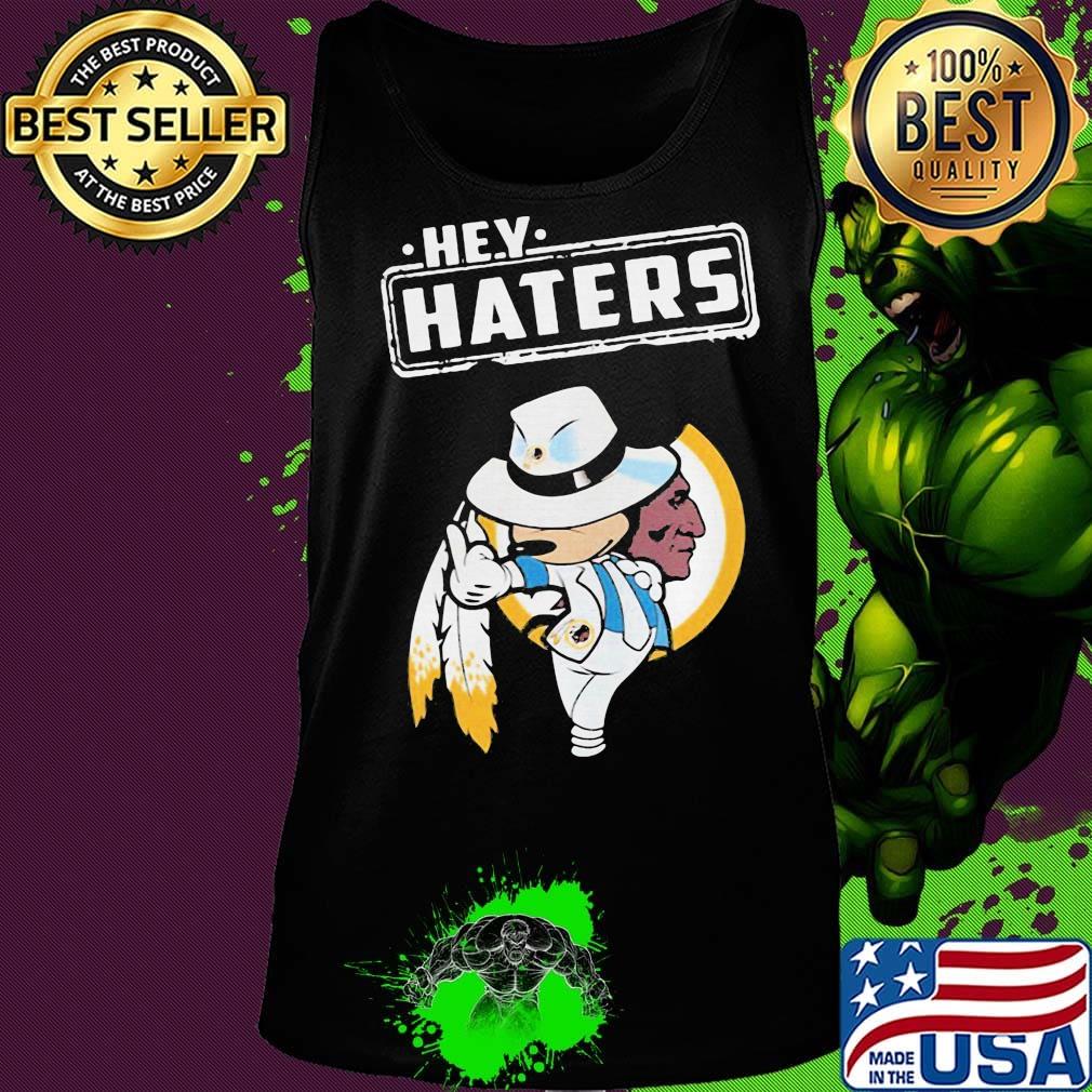 Disney mickey mousehey haters washington redskins football s Tank top Disney mickey mousehey haters washington redskins football s Tank top