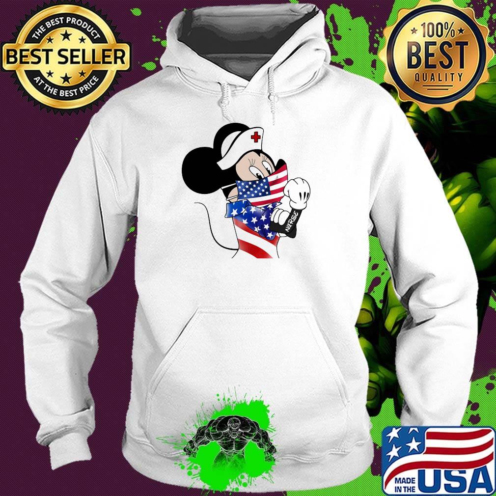 Disney minnie mouse nurse american flag independence day s Hoodie Disney minnie mouse nurse american flag independence day s Hoodie