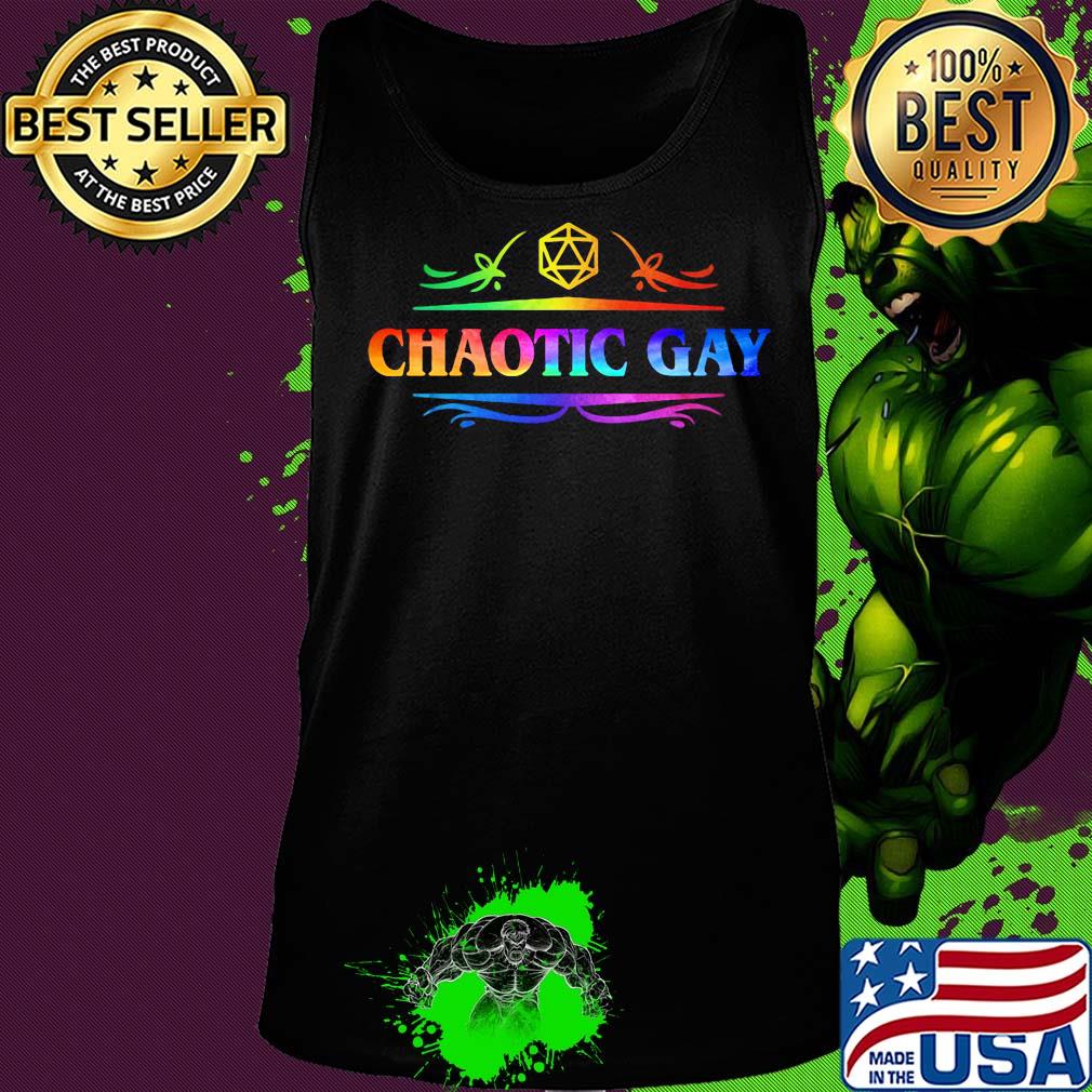 Dnd dm roleplaying lgbt chaotic gay s Tank top Dnd dm roleplaying lgbt chaotic gay s Tank top