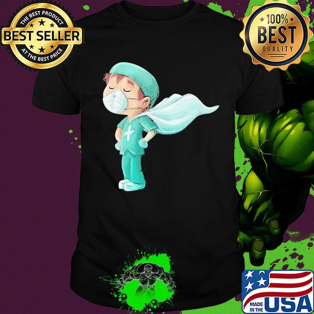 Doctor Hero Cape Mask Coronavirus Shirt