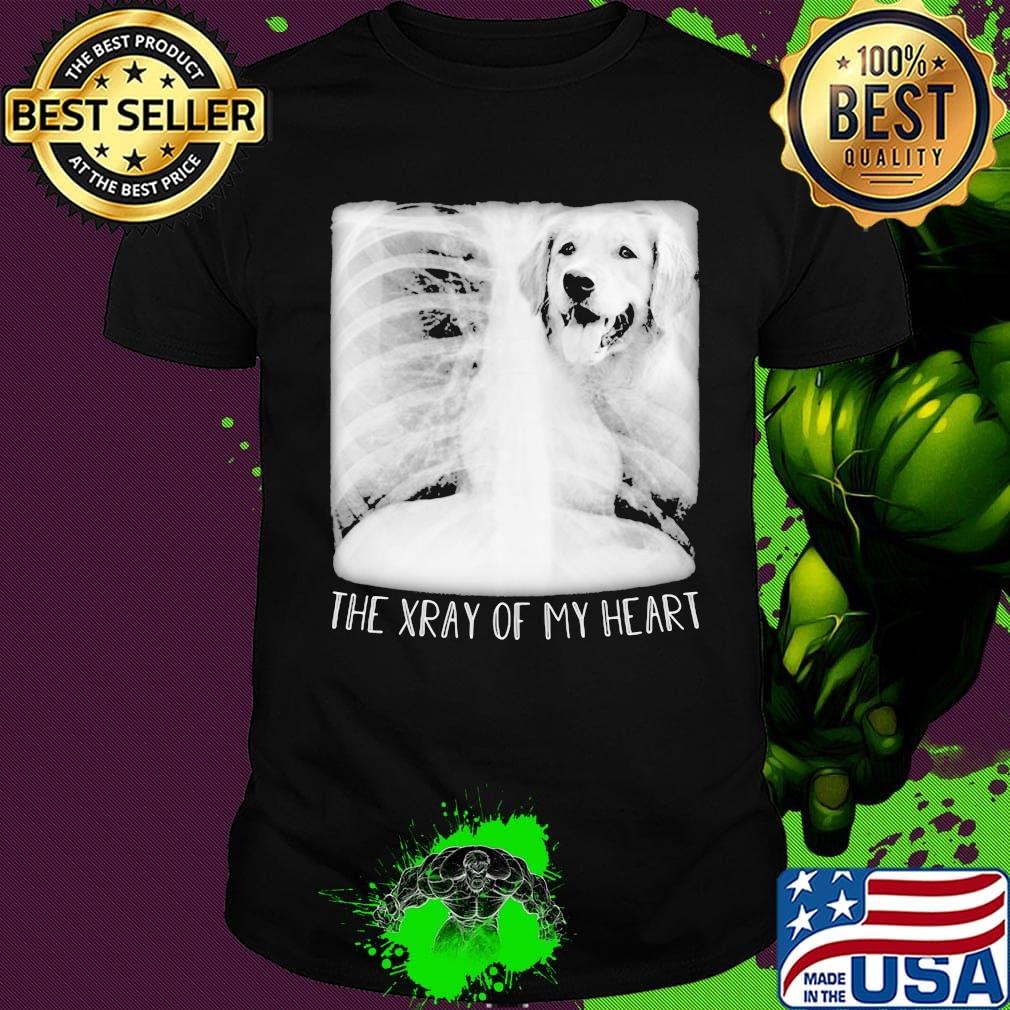 Dog Labrador Retriever the xray of my heart shirt the xray of my heart shirt
