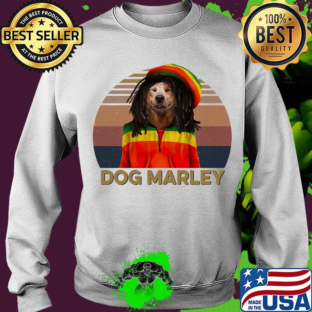 Dog marley vintage retro s Sweater Dog marley vintage retro s Sweater