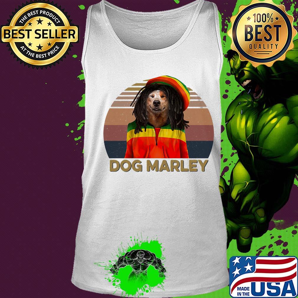 Dog marley vintage retro s Tank top Dog marley vintage retro s Tank top