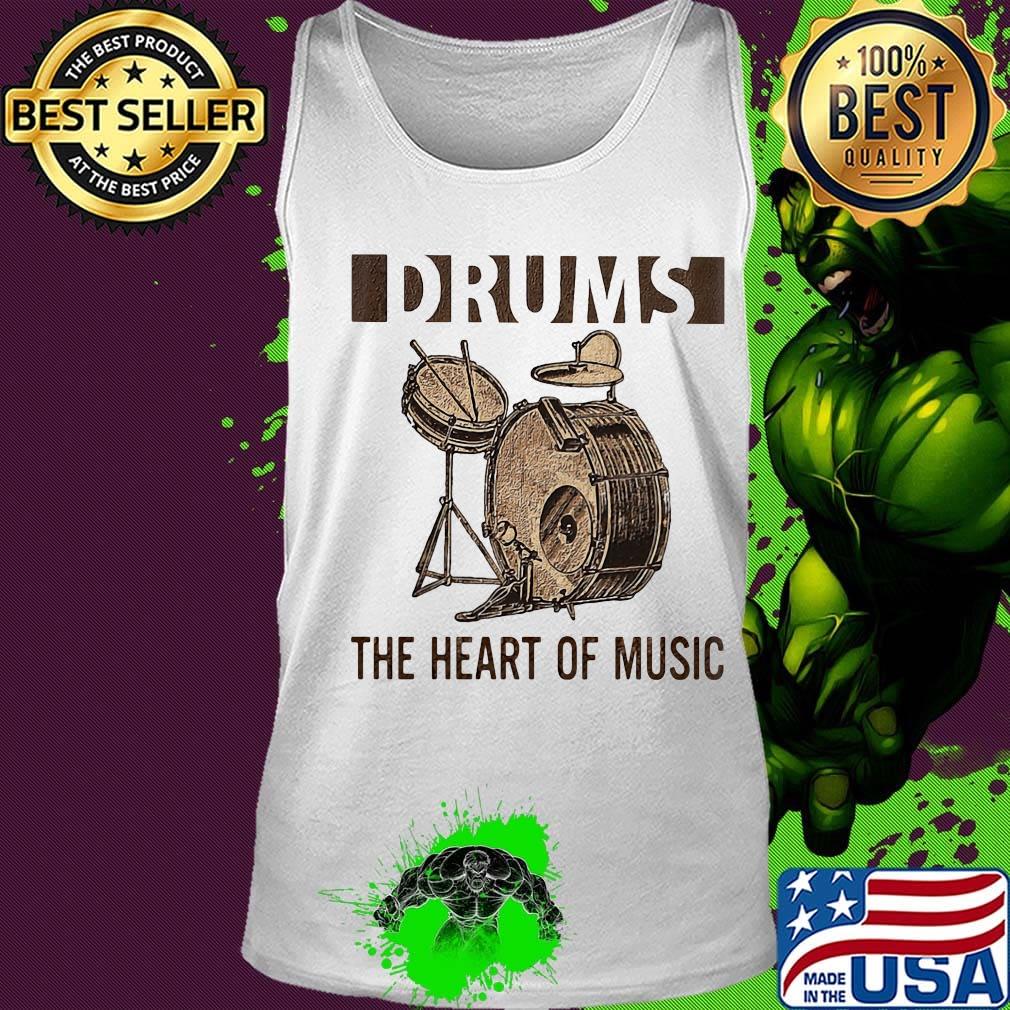 Drums the heart of music s Tank top Drums the heart of music s Tank top