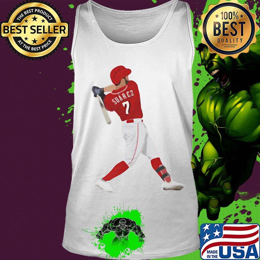 Eugenio suarez 7 detroit tigers baseball team s Tank top Eugenio suarez 7 detroit tigers baseball team s Tank top